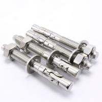 Buy cheap Stainless steel Concrete Wedge Anchor M4-m30 cold forgen product