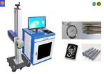 Desktop Laser Engraving Machine , Flying Laser Marking Machine For Metal Air