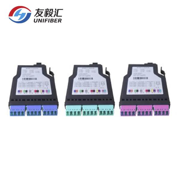 Buy cheap MPO MTP LC Cassette Fiber Patch Panel Enclosure 12 Fiber MM Elite from wholesalers
