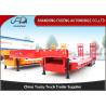 Buy cheap FUWA / BPW Axle Low Bed Semi Trailer High Tensile Steel Q345B Material from wholesalers