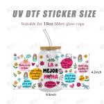 UV DTF Transfer For Mom'S Day PET Material Preferred By UV Printers