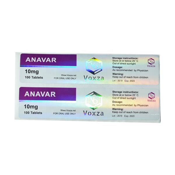 Buy cheap Heat Resistant Holographic Vinyl Prescription Pill Bottle Label ISO Approved from wholesalers