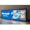 Buy cheap Video Programmable LED Sign Board P10 Window Installation 600w from wholesalers