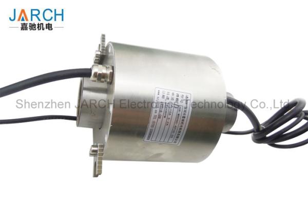 Buy cheap Shaft Mounted Through Bore Slip Ring 4 Circuits For Underwater 10 Meters Operation from wholesalers