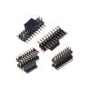 Buy cheap Right Angle Round 1.27 Mm Male Header Plastic Waterproof Gold Plated from wholesalers