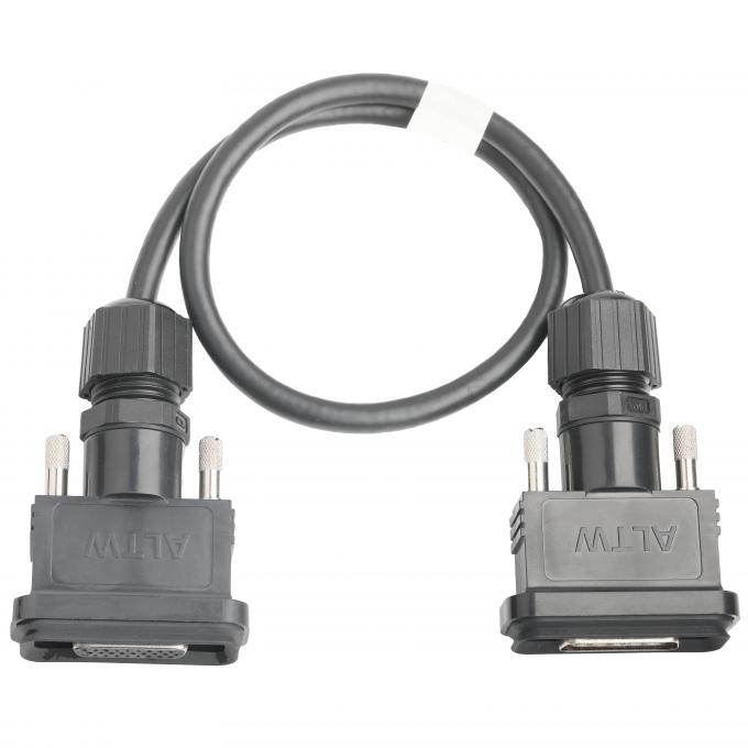 ROHS LVDS Cable Assembly HDB-26BMMA-SL7001 Male To HDB-26BFFA-SL7001 Female Length Customize OEM/ODM 0