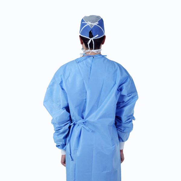Buy cheap Anti Static Disposable Surgical Gowns Disposable Lab Coat Long Sleeves from wholesalers
