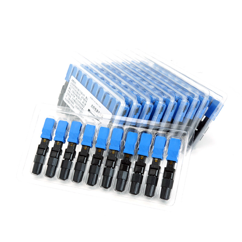 0.9/2.0/3.0mm Fiber Optic Cable Connectors Pre Polished Ferrule Field Assembly