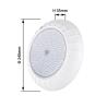 Buy cheap 12V 24V 240MM Wall Mounted LED Pool Light Remote Control 35W 42W from wholesalers