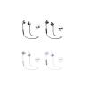 Buy cheap 4 - 5H Working Active Noise Cancelling Bluetooth Earbuds Customized Logo from wholesalers