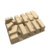 Buy cheap Recyclable Bagasse Pulp Tray Custom Corrugated Trays 1.5mm Thickness from wholesalers