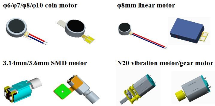 High Rpm 3v Micro Brushless Vibration Motor , Dc Electromagnetic Vibration Motor For Smart Watch