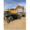 Buy cheap Used tracked hydraulic excavator, original modern 210 wheeled excavator from wholesalers