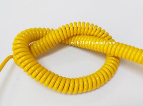 Buy cheap UL20197 TPU-sheath Curly Guitar Spiral Cable from wholesalers