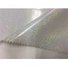 Buy cheap Light Jacket / Raincoat Pu Synthetic Leather White Color Laminated 54" Width from wholesalers