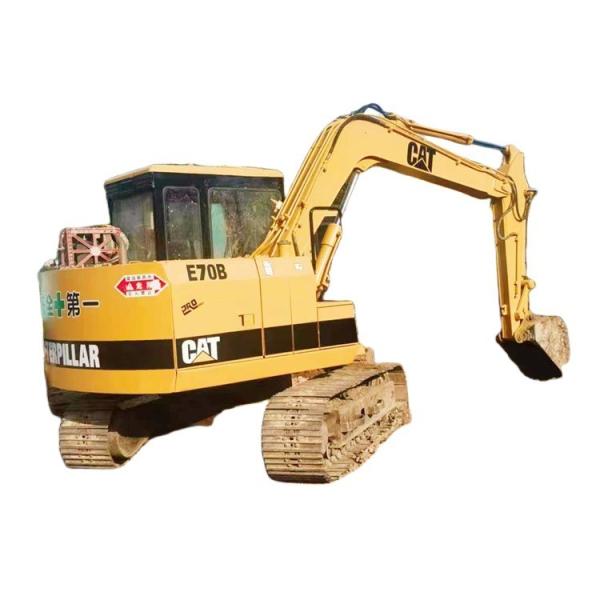 2021 Japan Crawler Cat E70B Used Excavator Machine with Original Hydraulic