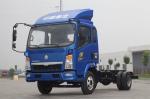 China sinotruk HOWO 4x2 Light truck side wall mini cargo truck with high