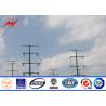 Buy cheap High Voltage Hot Dip Galvanized Steel Power Pole For Electrical Transmission from wholesalers