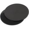 Buy cheap ROHS Compliant Fiber Optic Polishing Tools Rubber Glass Polishing Pad Black from wholesalers