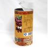 Buy cheap Eco-friendly Cylinder Full Opening Easy Open Lid Paper Composite Cans for Dried Fruits Nuts Coffee from wholesalers