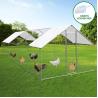 Buy cheap Air Circulation PE Cover Chicken Run Kennel For Poultry from wholesalers