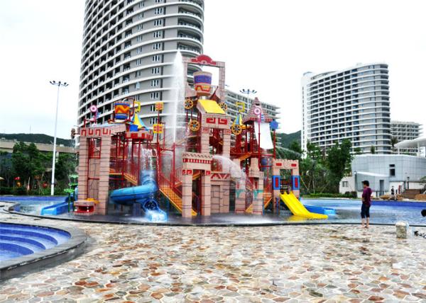 Buy cheap Big Steel Aquatic Play Structures Water House For Amusement Park from wholesalers