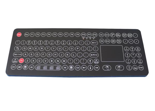 Buy cheap 108 keys Industrial Membrane Keyboard Desktop Version IP68 washable from wholesalers