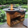 Buy cheap Square Garden Wood Fire Barbecue Grills Wood/Charcoal and Competition from wholesalers