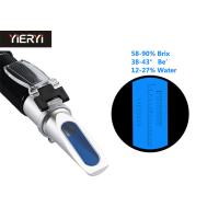 Buy cheap Portable Digital Honey Refractometer Temperature Correction 58-90% Brix product