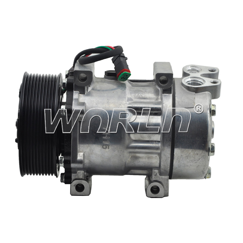 24V Compressor Car Air Conditioner For Scania G/P/R For Terex SD7H158295 10570608 Truck Compressor WXTK101