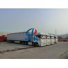 Buy cheap Customizable Steel 3 Axles 40ft Van Side Semi Trailer With Solid Construction from wholesalers