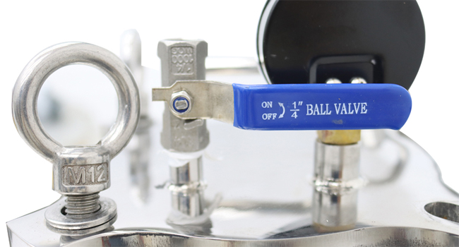 62KG Stainless Steel Bag Filter Housing for Construction Works and Filtration 2" NPT