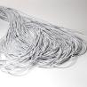 Buy cheap 2.5mm Black Elastic Cord For Jewelry / Braided Stretchy Black String from wholesalers