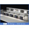 Buy cheap Modern Floor Standing Jewelry Showcase Display / Jewelry Store Showcases from wholesalers