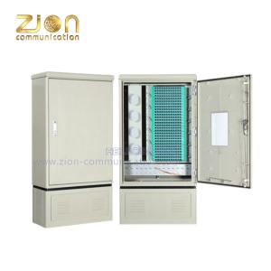 Wholesale FTTH 288F Fiber Cross Connect Cabinet Outdoor SMC Material from china suppliers