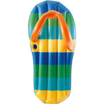 Emoji Flip Flop Inflatable Pool Float For Swimming Pool Or Beach