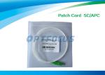 Optical Patch Cord Passive Components SC / APC Fiber Optic Patch Cable