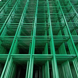Affordable Custom-Made Green PVC-Coated Welded Wire Mesh Fences for Residential