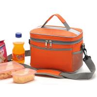 Buy cheap Zipper Shoulder Ice Insulated Lunch Waterproof Polyester Cooler Bag product