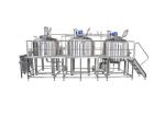 10BBL 3 Vessel Brewhouse with Sanitary Stainless Steel Material And Steam Heated