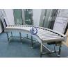 Buy cheap PLC Control Stainless Steel 304 Curved Conveyor For Pass Materials from wholesalers