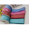 Buy cheap Custom Polyester Grosgrain Ribbon With White Stitch For Gifts / Birthday Parties from wholesalers