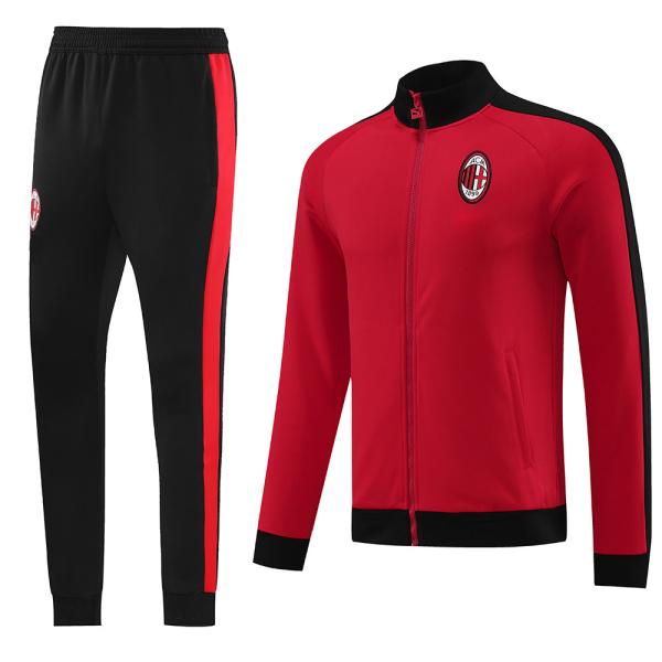 Buy cheap Red Soccer Team Tracksuits Set Polyester Football Training Set from wholesalers