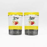 Smell Proof Printed Aluminum Foil Zipper Bag Soft Touch Mylar Stand Up Pouches