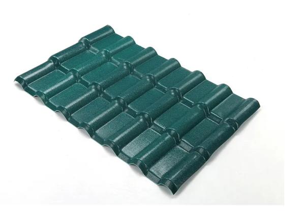 Buy cheap ASA Synthetic Resin Roof Tile Spanish Bamboo Wave For Villa Sheds Warehouse from wholesalers