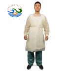 High quality disposable surgical isolation gown nonwoven PP with PE film
