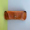 Buy cheap Imitation Leather Flocking Foldable Eyeglass Case Bag Damage Resistant from wholesalers