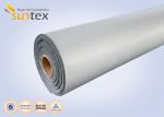 Welding PU Coated Fiberglass Fabric Cloth Fire Barrier M0 Isolating Fabric