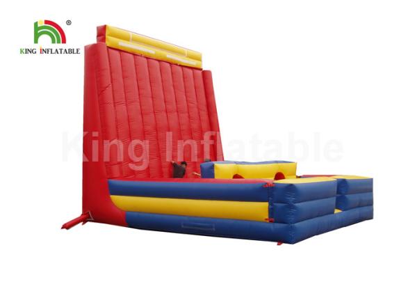 Buy cheap Commercial Outdoor Inflatable Sports Games / Bouncer Rock Climbing Wall from wholesalers