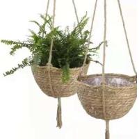 Buy cheap Handicraft Natural Seagrass Storage Basket With Handle ECO Friendly Kids Toy product